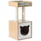Pawsmark Cat Tree Play House Condo Cube Cave, Platform, Scratcher Post and Ball Toy QI003734 - alternate 3